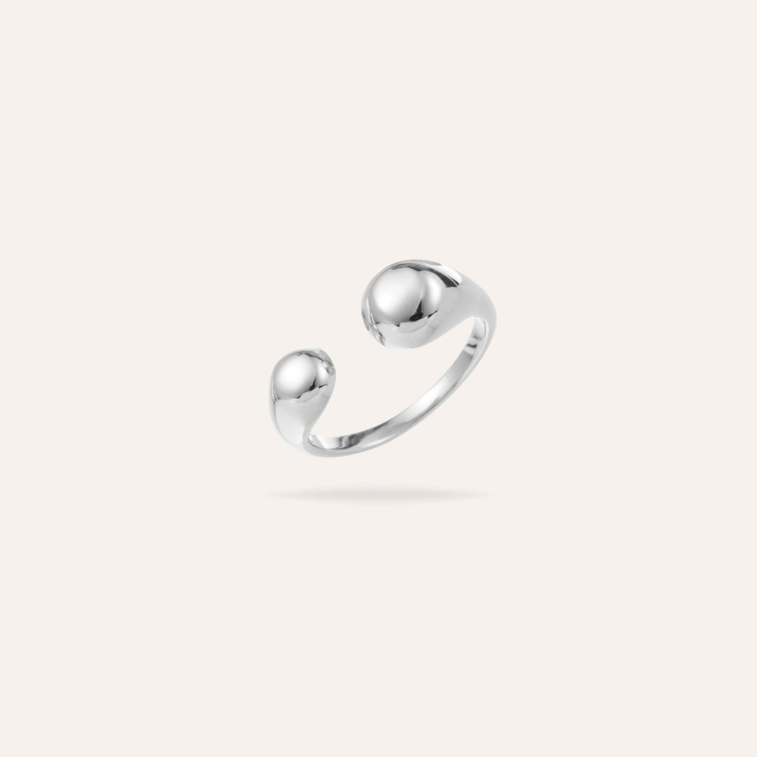 Maëlys | Bague en acier inoxydable