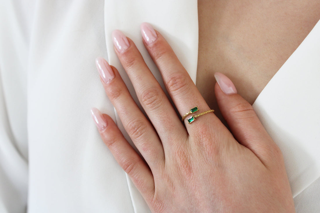 Adèle | Bague en acier inoxydable