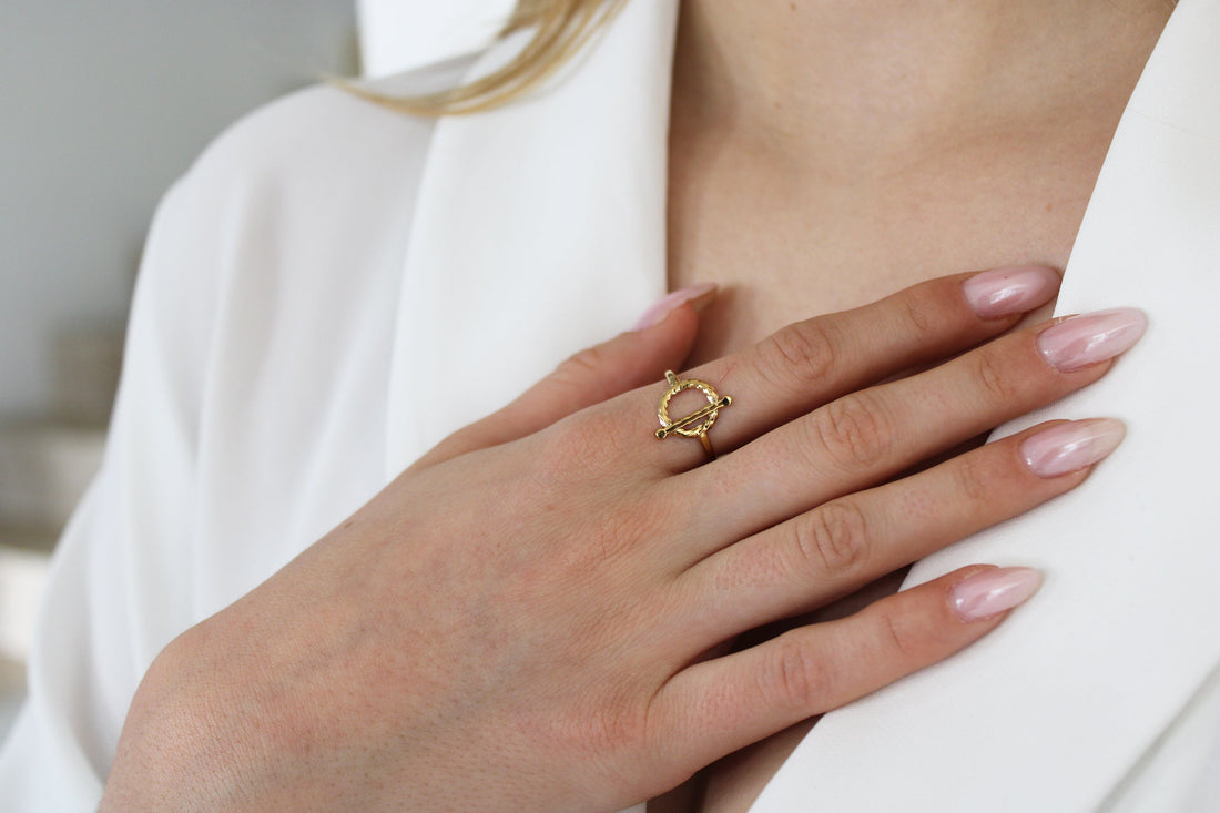 Alice | Bague en acier inoxydable