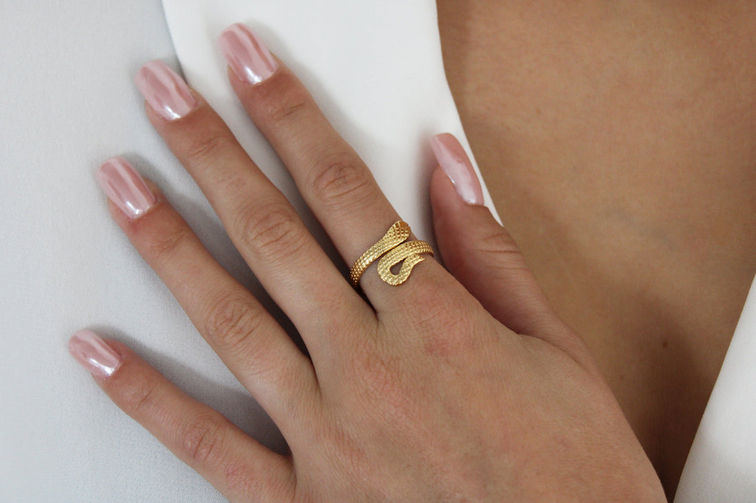 Alix | Bague en acier inoxydable