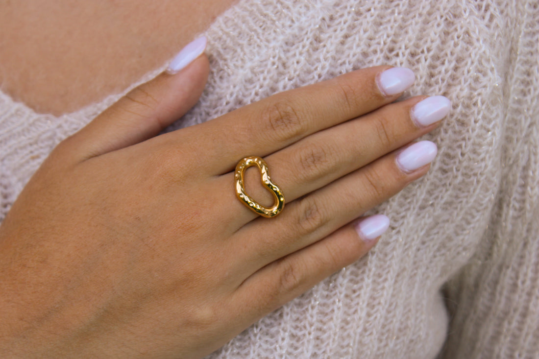 Anaïs | Bague en acier inoxydable