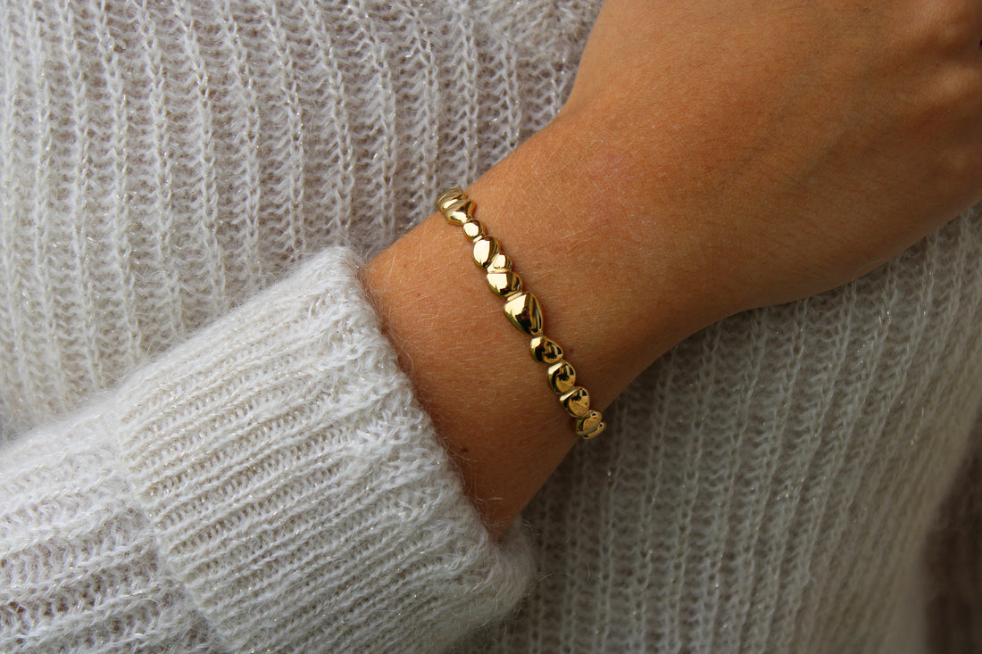 Astrid | Bracelet jonc en acier inoxydable