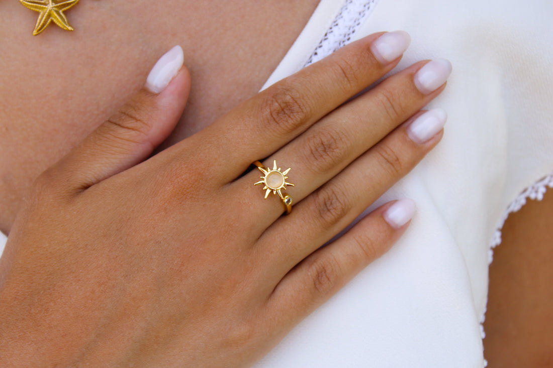 Aurora | Bague anti-stress en acier inoxydable