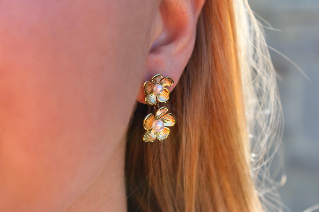 Calista | Boucles d'oreilles en acier inoxydable