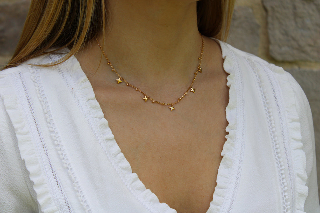 Célia | Collier en acier inoxydable