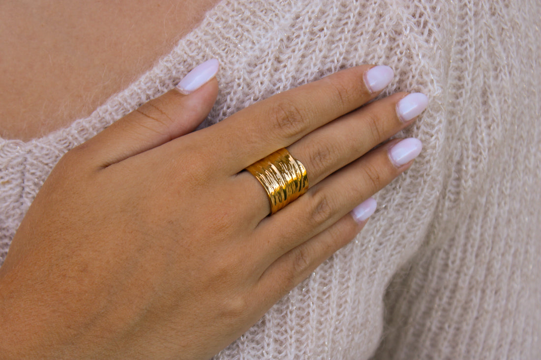 Coline | Bague en acier inoxydable