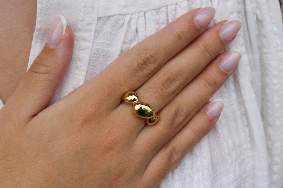 Colombe | Bague en acier inoxydable