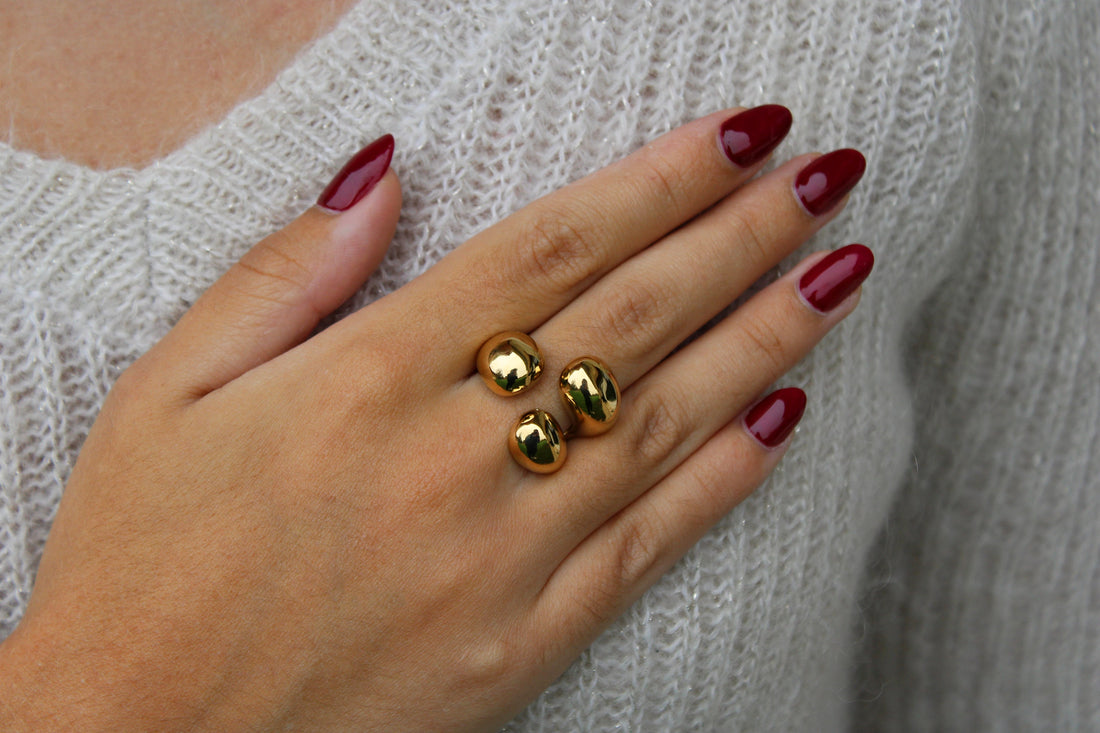 Cynthia | Bague en acier inoxydable