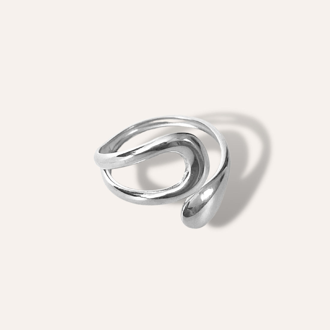 Camille | Bague en acier inoxydable