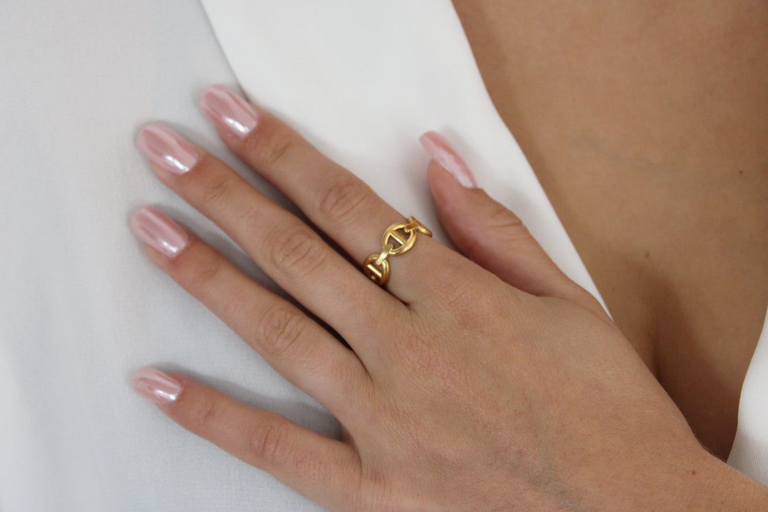 Diane | Bague en acier inoxydable