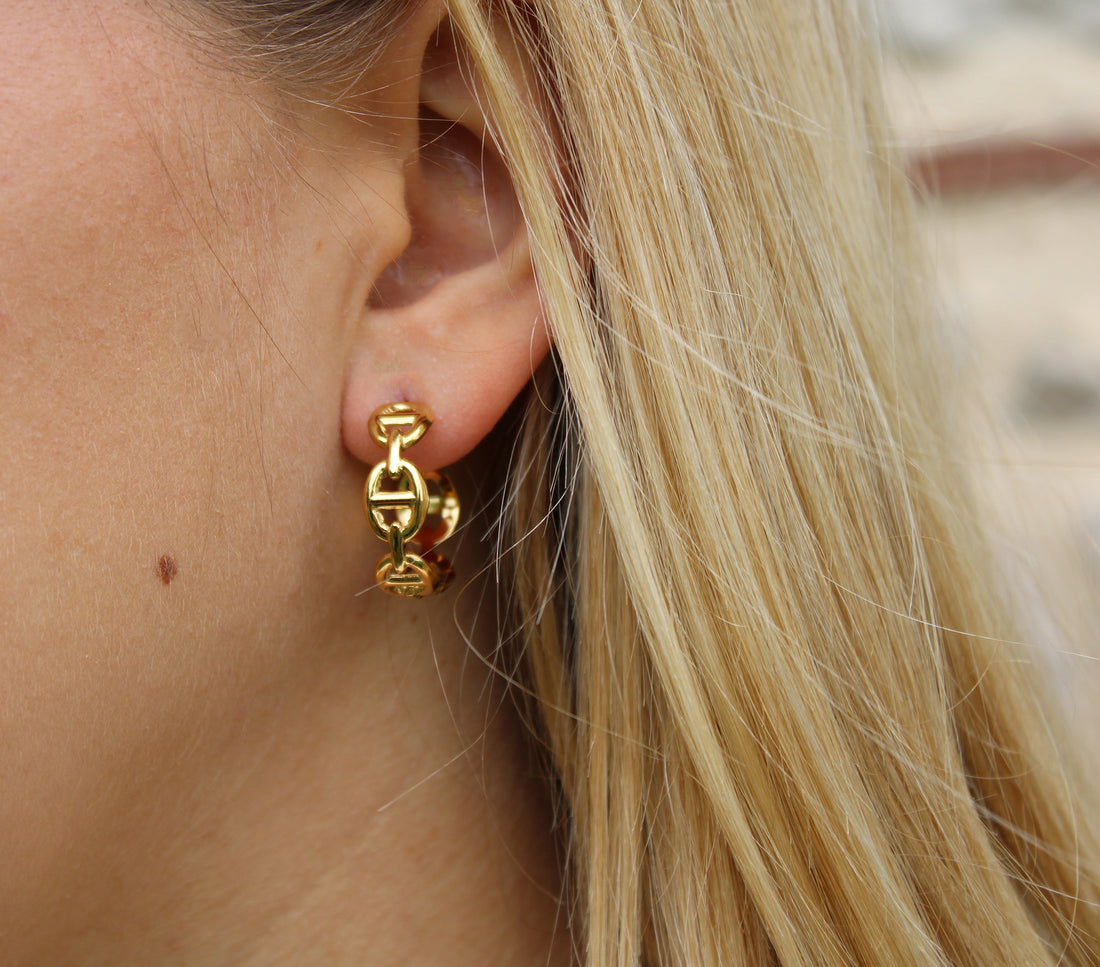 Diane | Boucles d'oreilles en acier inoxydable