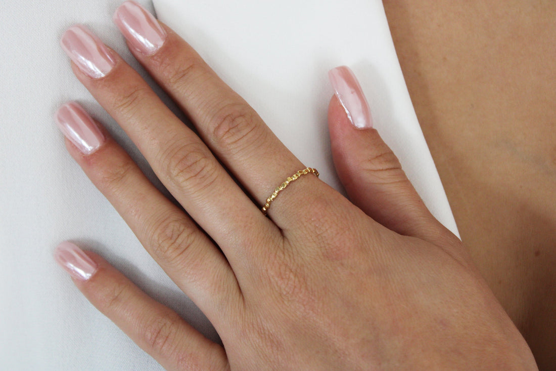 Emma | Bague en acier inoxydable