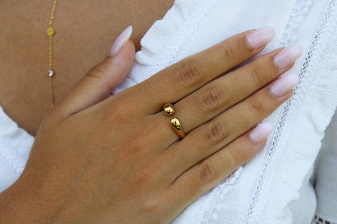 Juliette | Bague en acier inoxydable