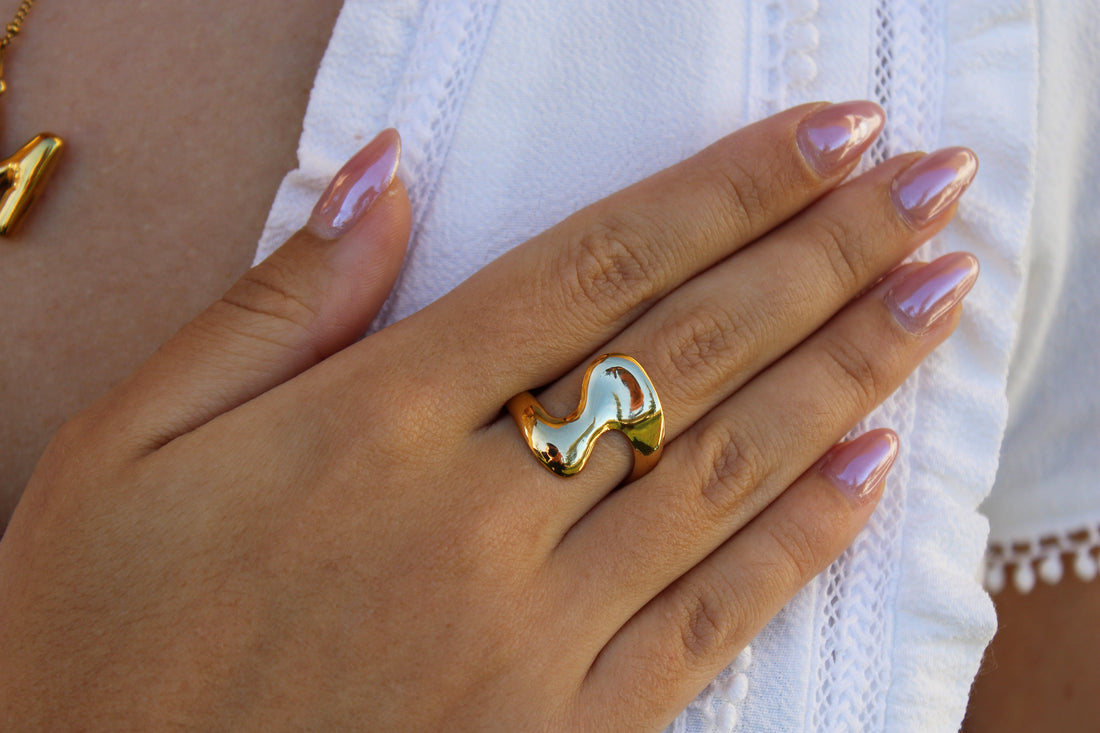 Lara | Bague en acier inoxydable