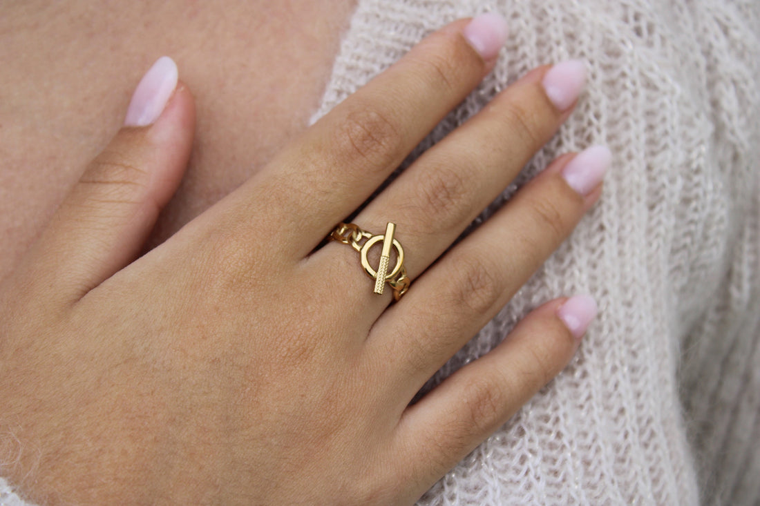 Leia | Bague en acier inoxydable