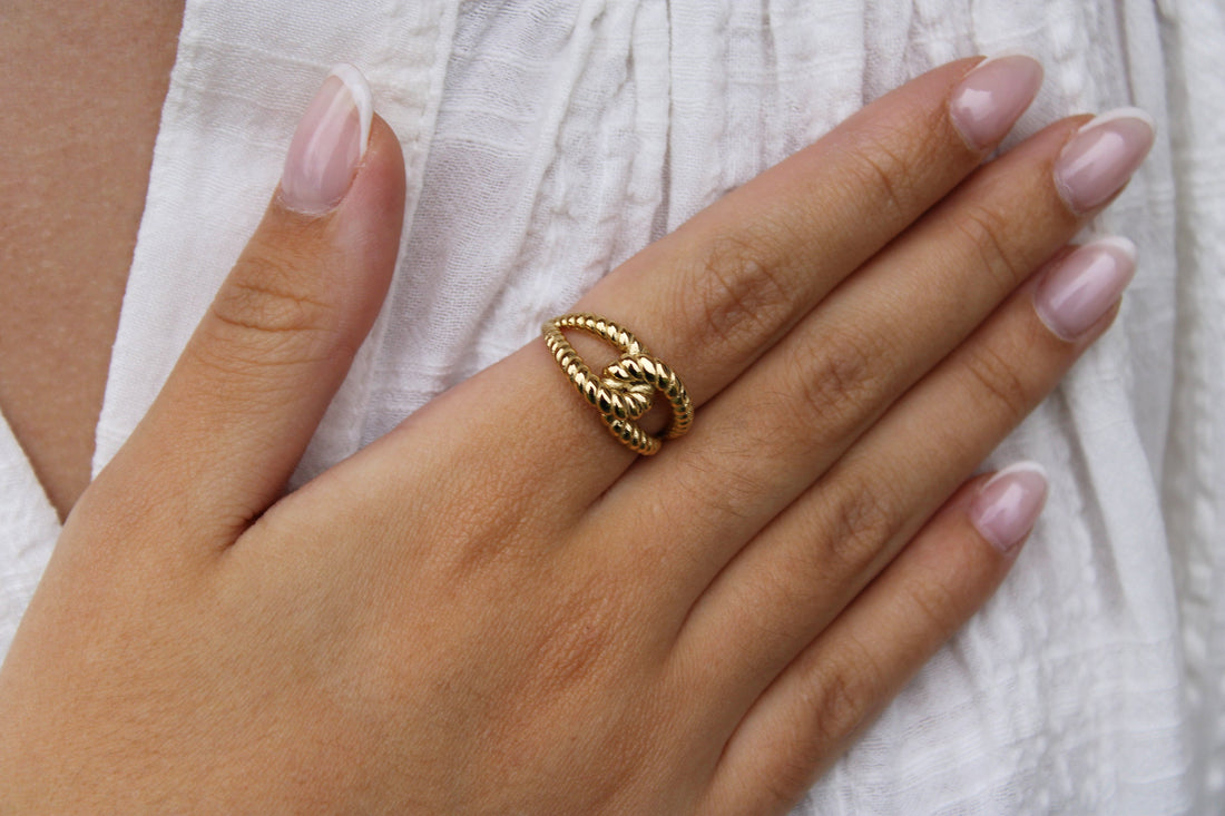 Maud | Bague en acier inoxydable