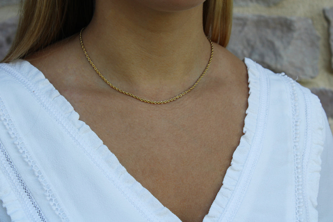 Mélissa | Collier en acier inoxydable