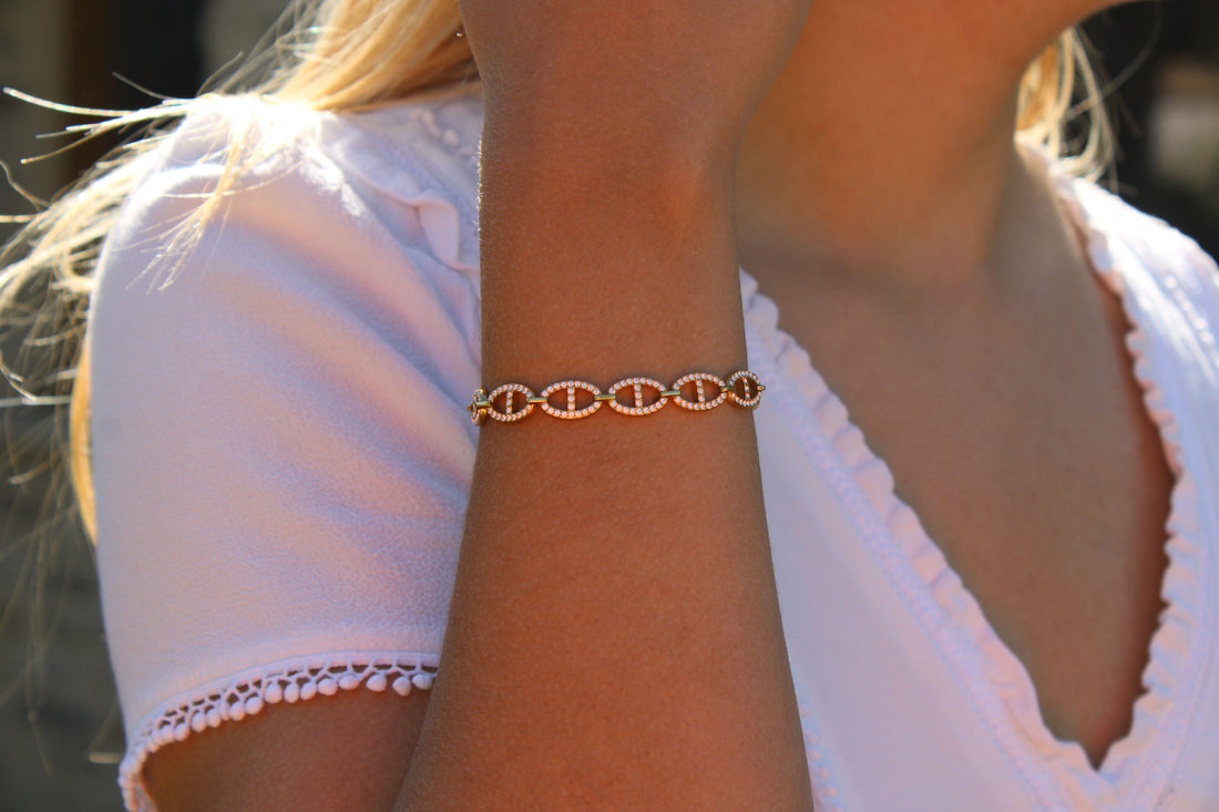 Naomie | Bracelet en acier inoxydable