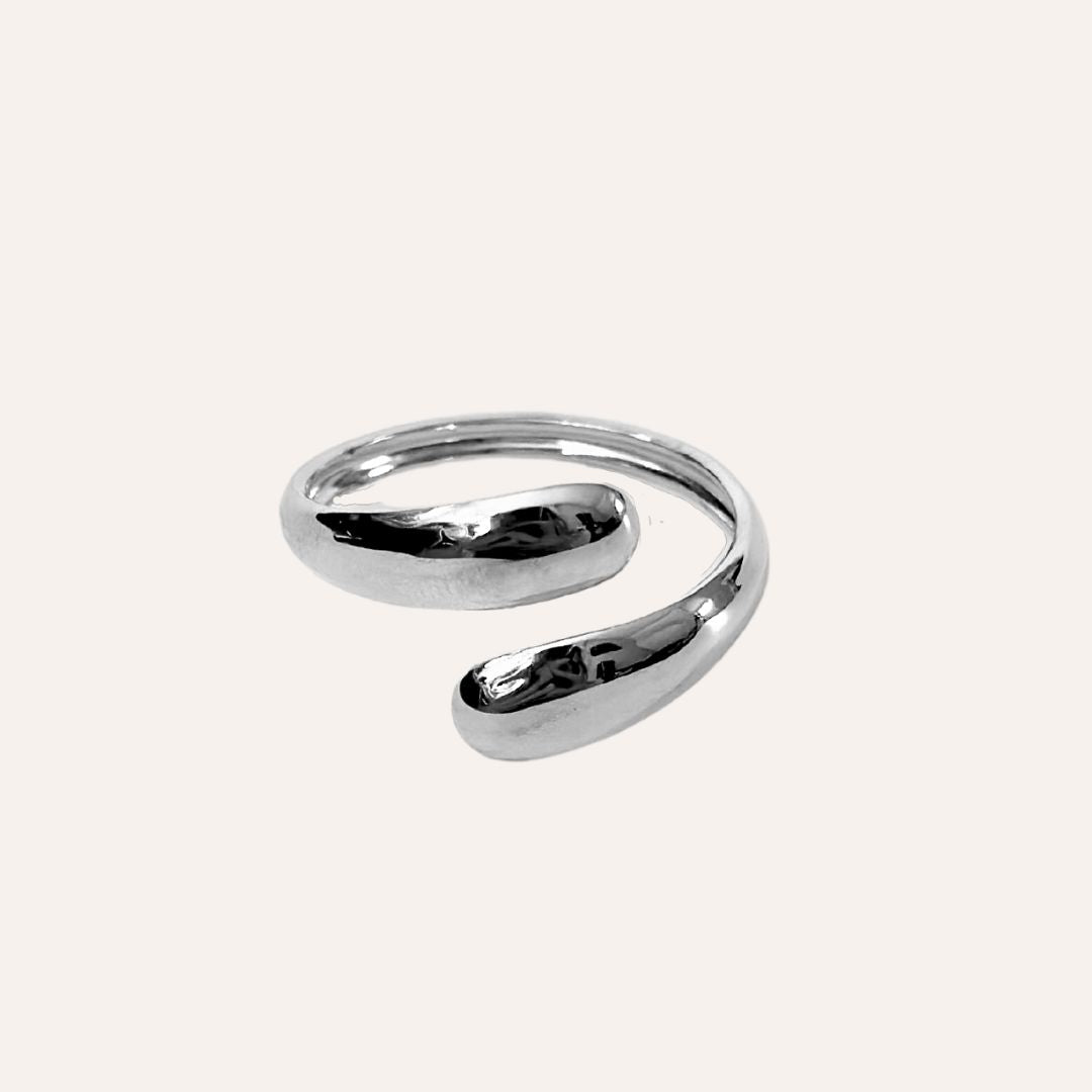 Nina | Bague en acier inoxydable