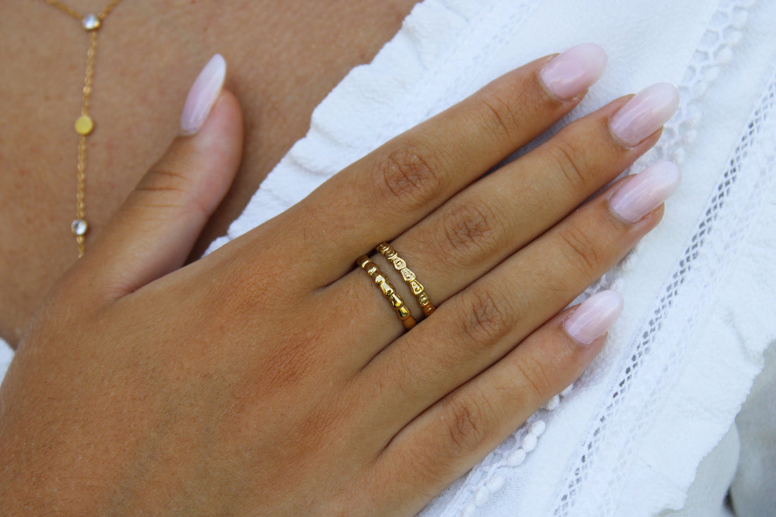 Olivia | Bague en acier inoxydable