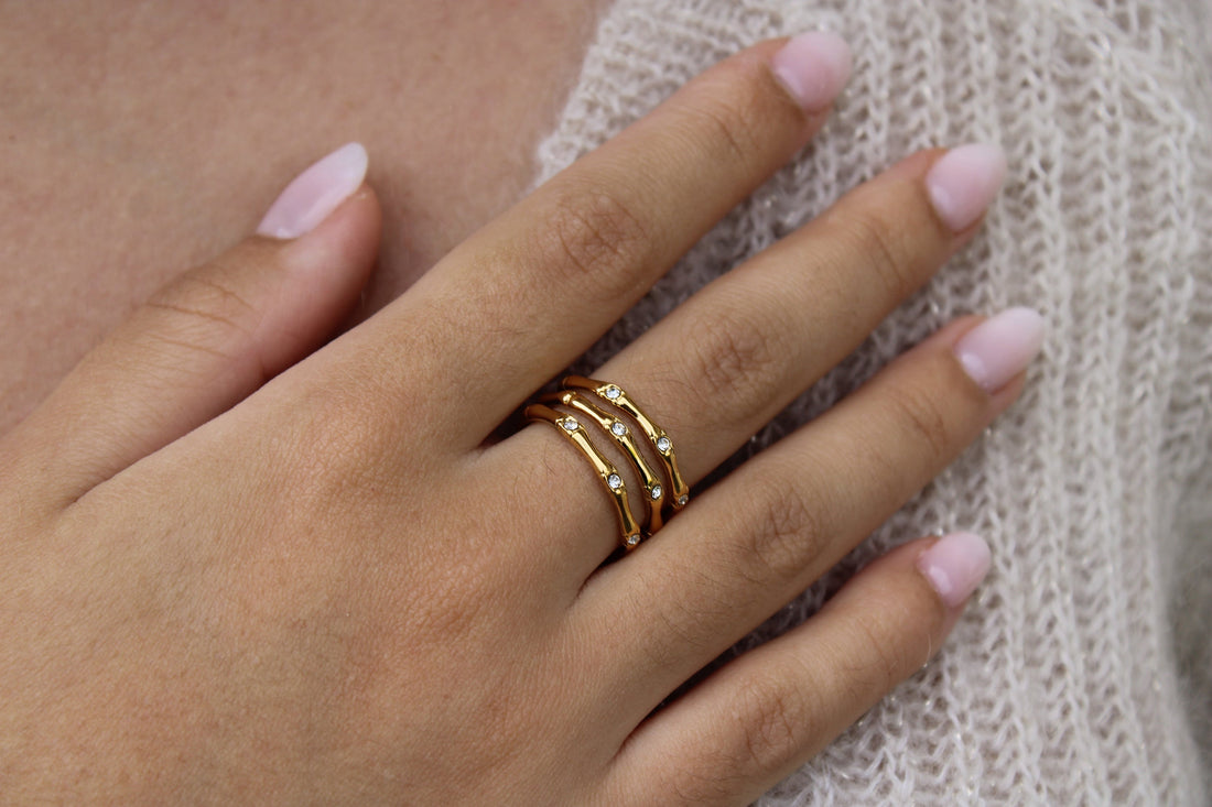 Ornella | Bague en acier inoxydable