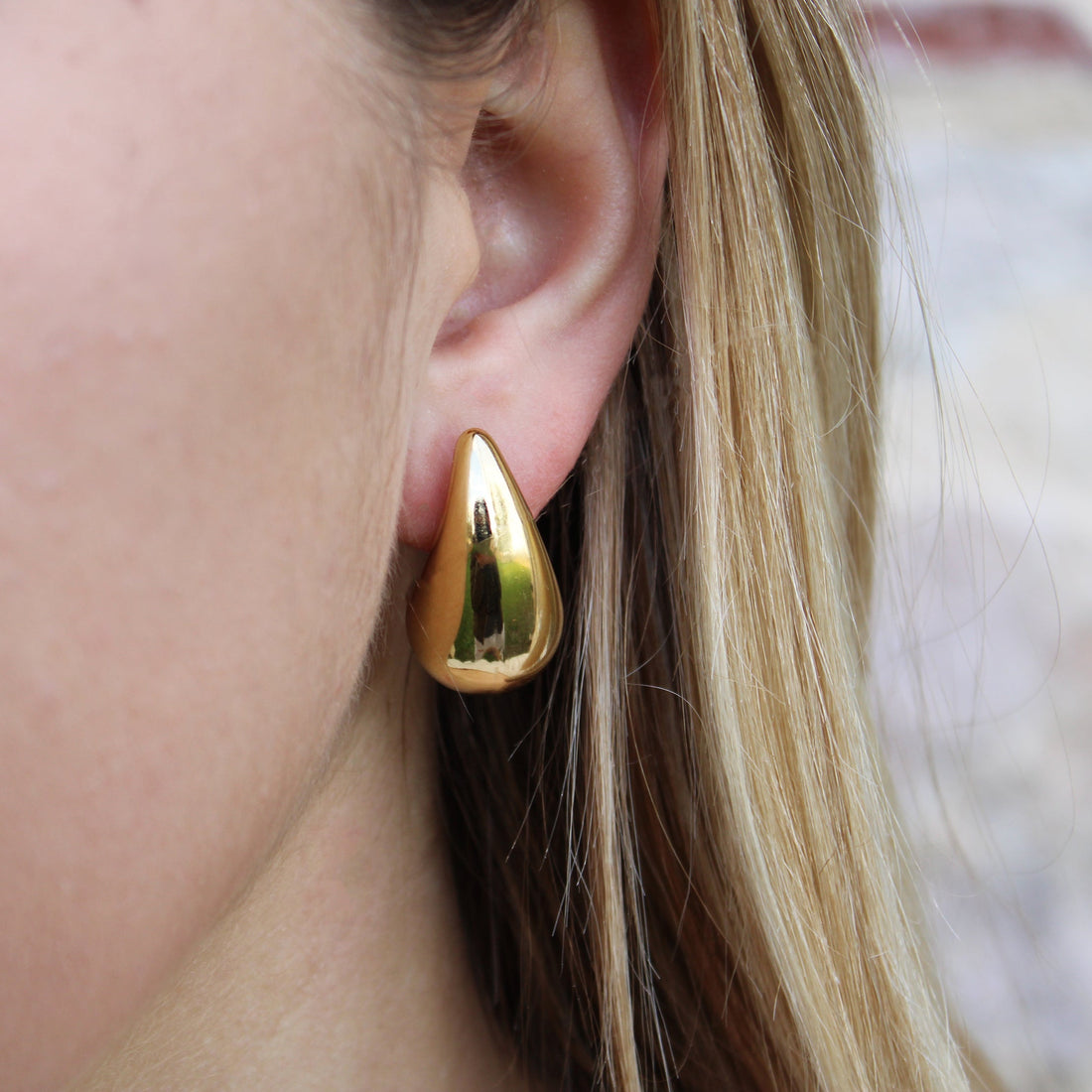 Perrine | Boucles d'oreilles en acier inoxydable
