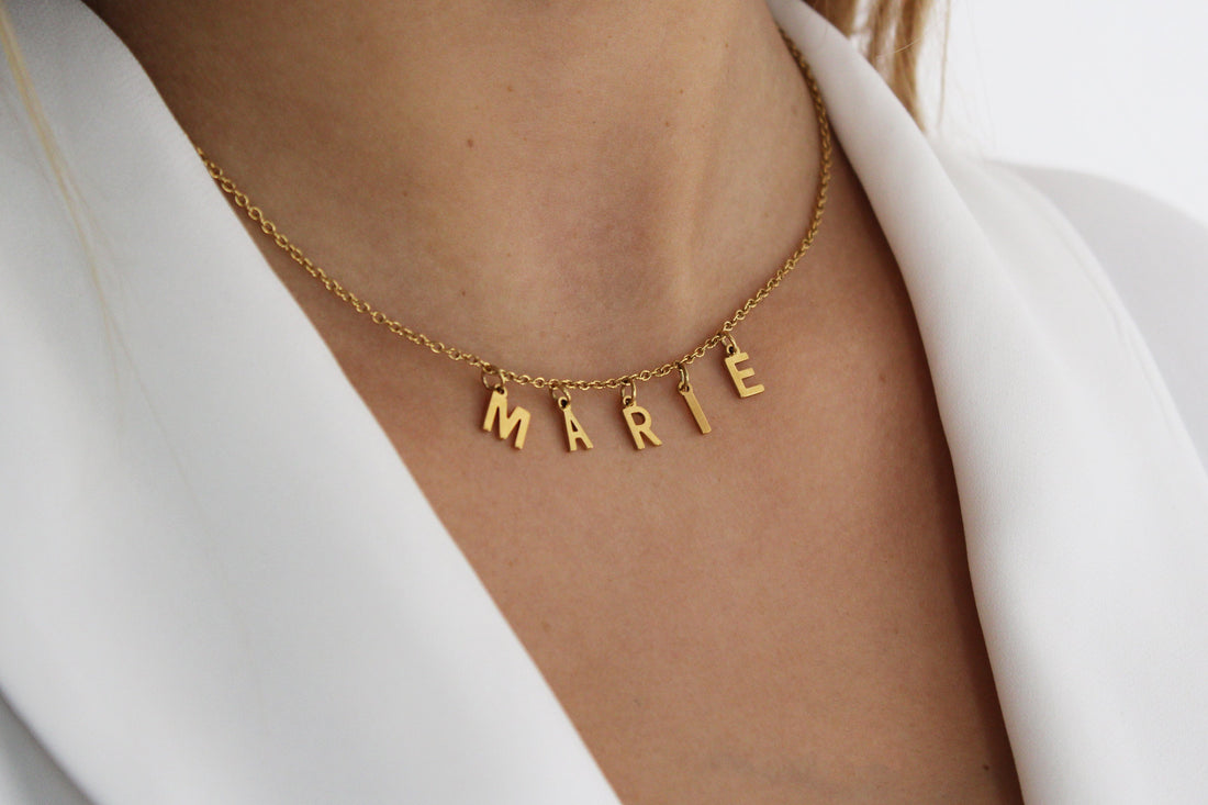 Précieuse | Collier personnalisé en acier inoxydable