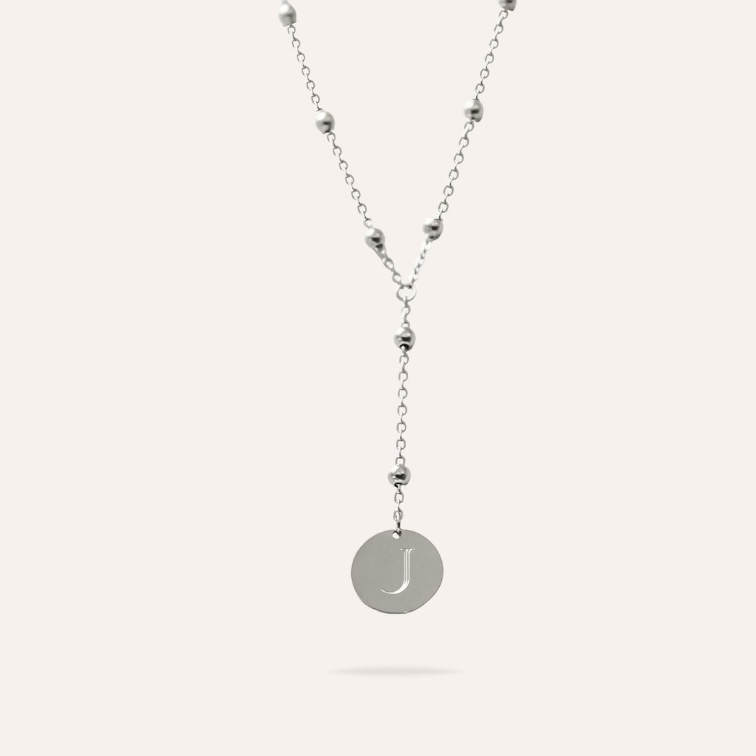 Simplicité | Collier gravure personnalisée en acier inoxydable
