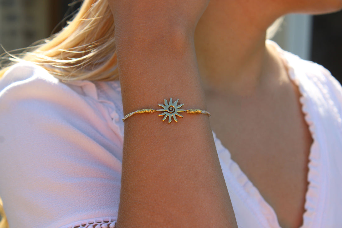 Soleia | Bracelet soleil en acier inoxydable