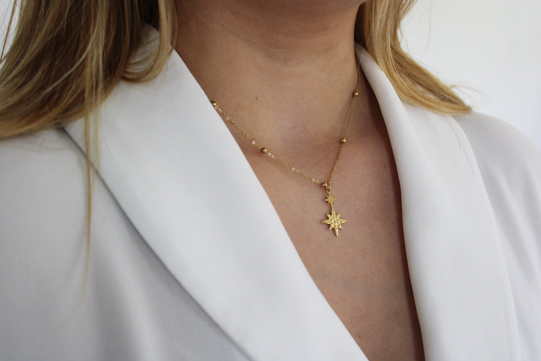 Stella | Collier en acier inoxydable