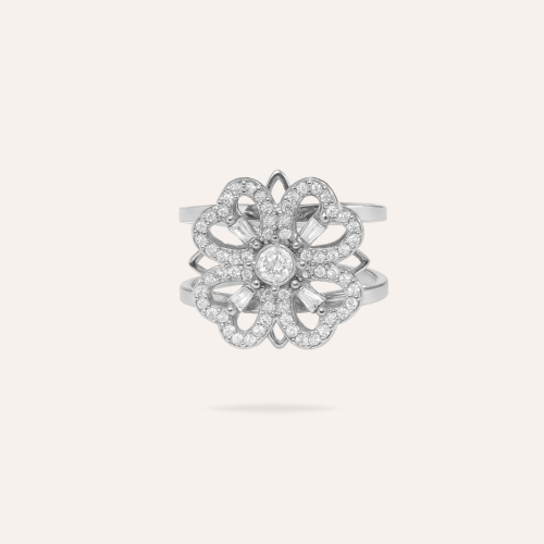 Zélie | Bague anti-stress en acier inoxydable