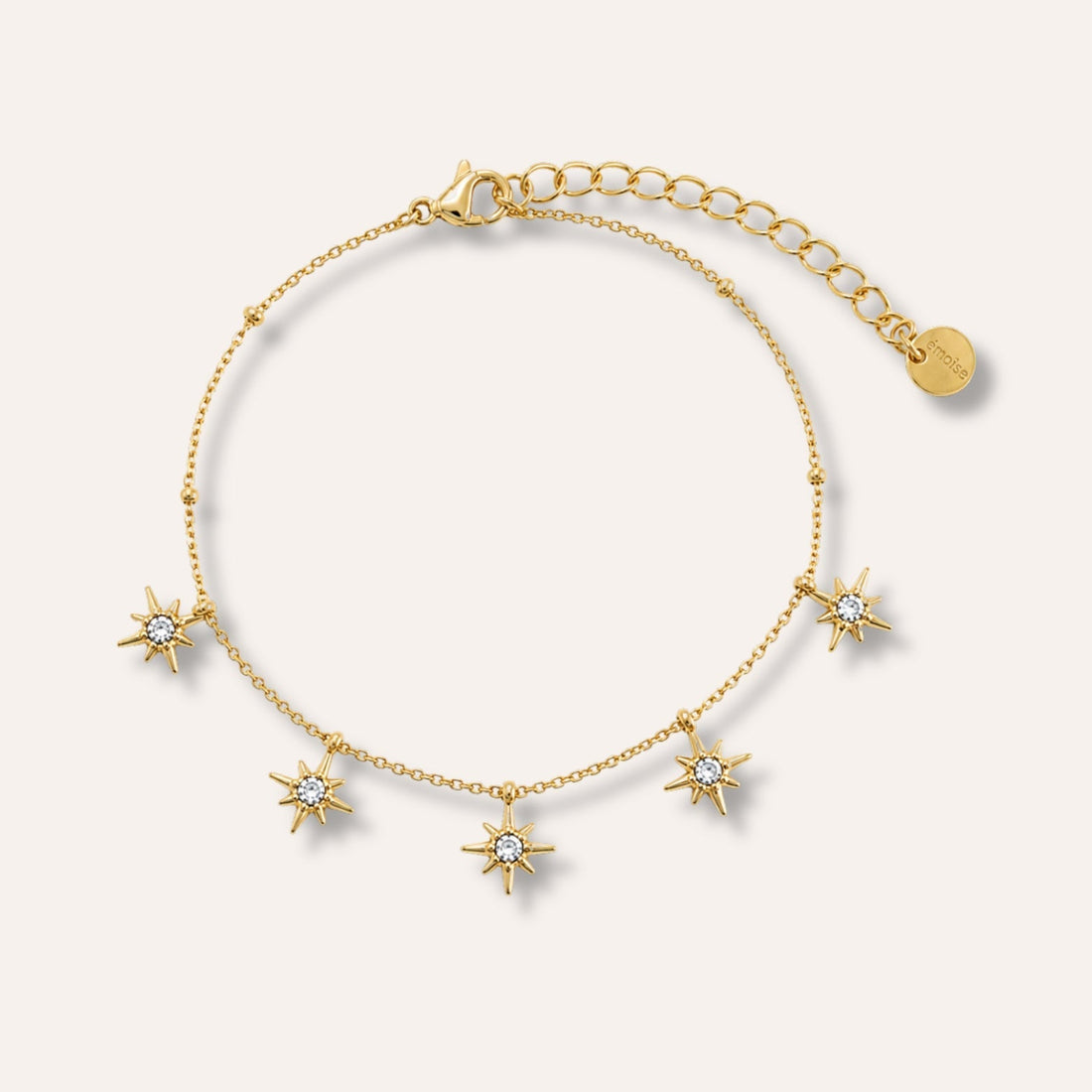 🎁 Liara | Bracelet fleurs en acier inoxydable (100% off)