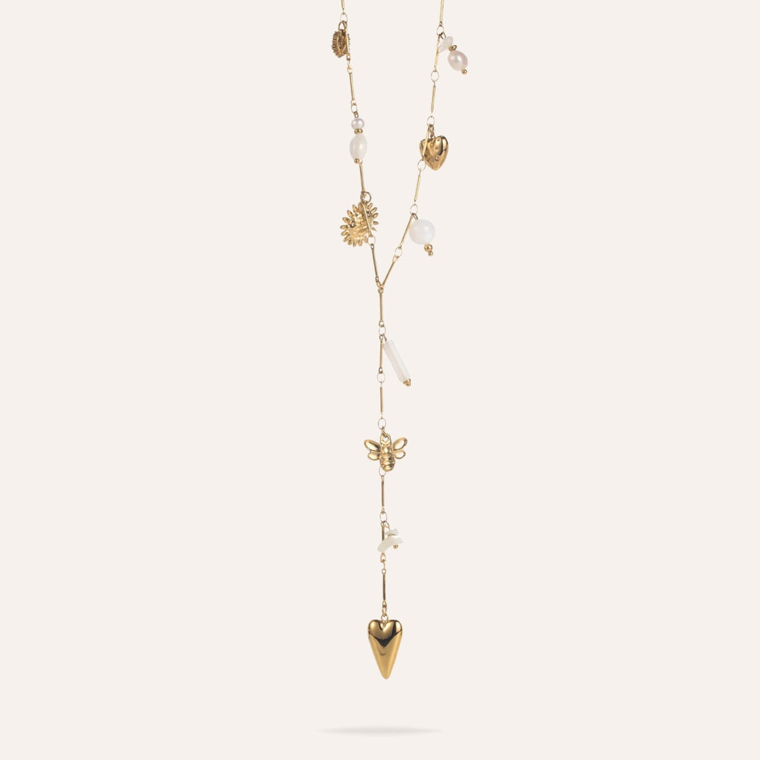 Layna | Collier breloques en acier inoxydable